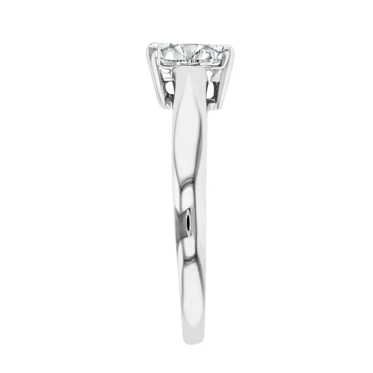 1.10ct Lucia Radiant Cut Diamond  Solitaire Engagement Ring | Pre-Loved | 18K White Gold