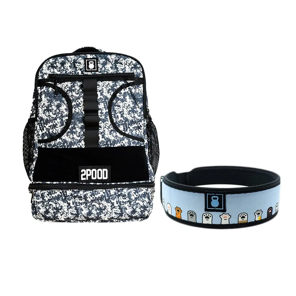 3" I'm Feline Good Belt & Backpack 3.0 Bundle