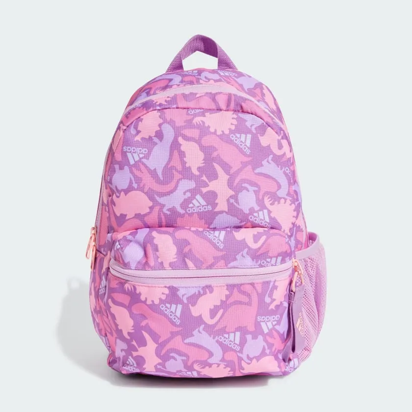 ADIDAS PRINTED BACKPACK KIDS - PURPLE