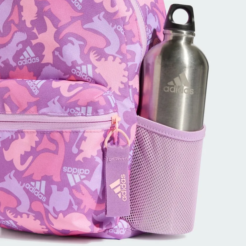 ADIDAS PRINTED BACKPACK KIDS - PURPLE