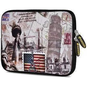 Amzer 7.75 Inch Neoprene iPad/Tablet Sleeve - Travel Wonders