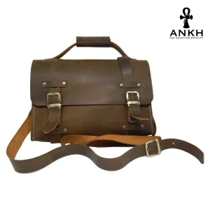 ANKH Hand-Made Genuine Leather Messenger Large Bag