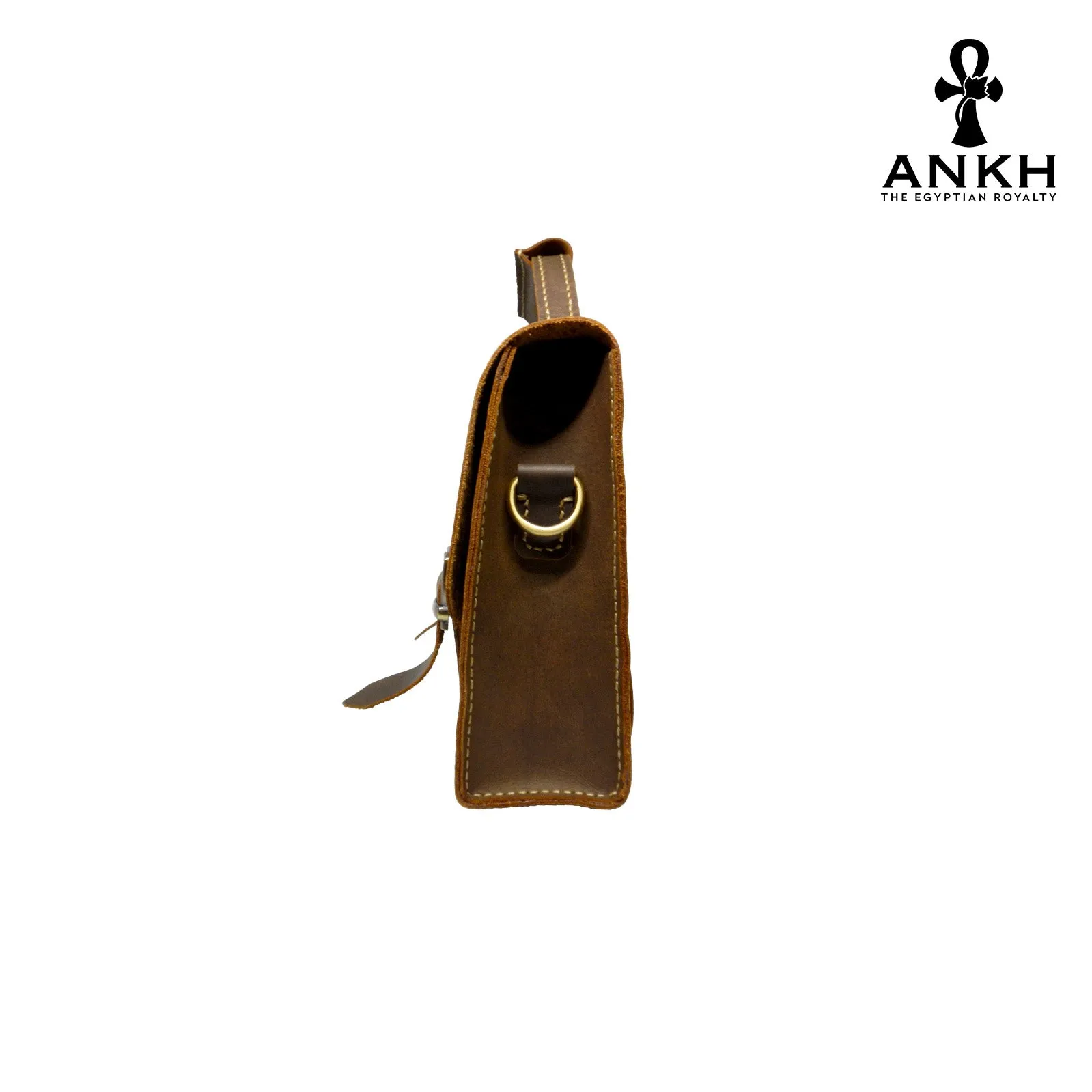 ANKH Hand-Made Genuine Leather Messenger Large Bag