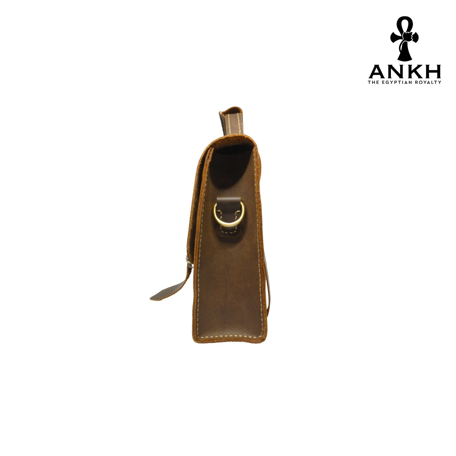 ANKH Hand-Made Genuine Leather Messenger Large Bag