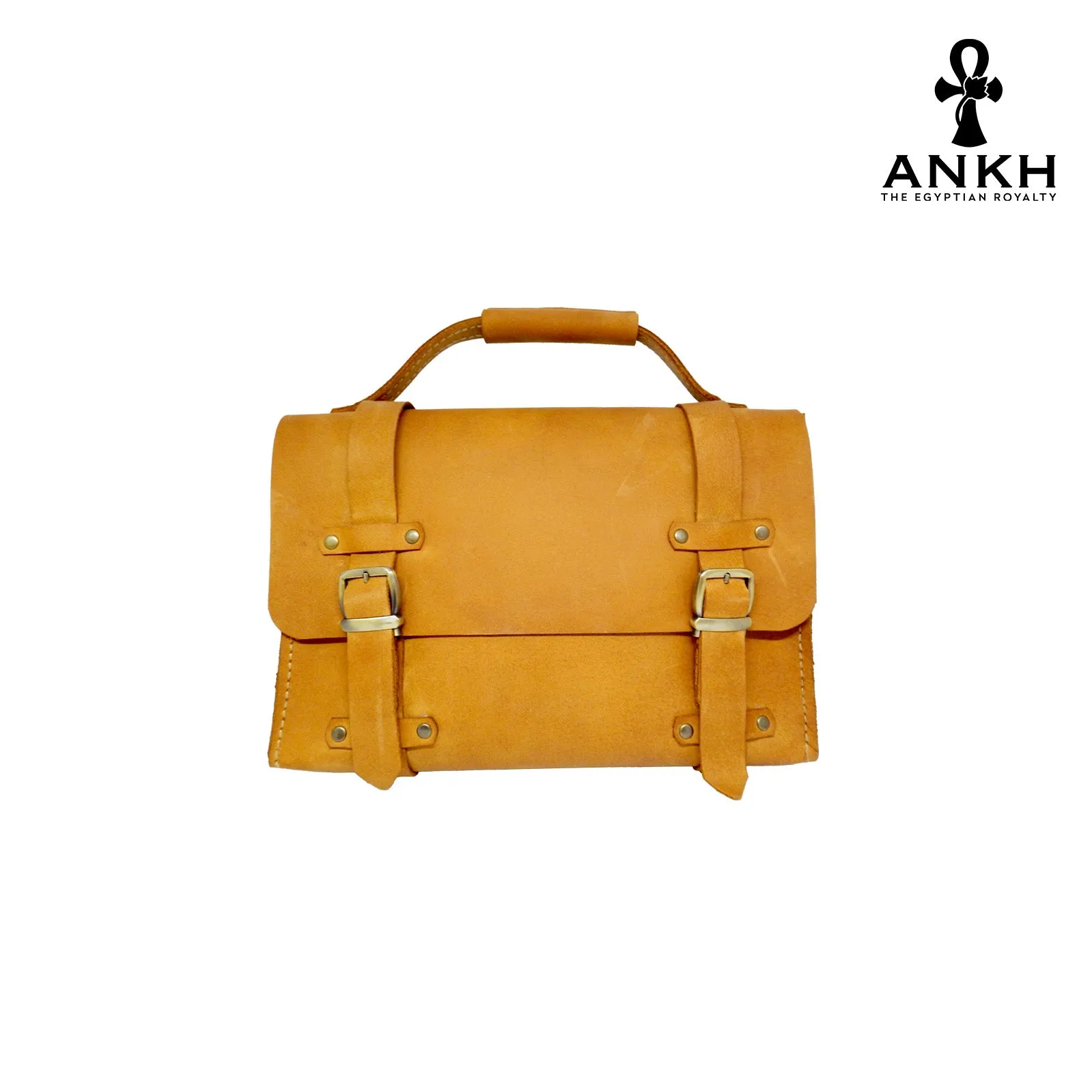 ANKH Hand-Made Genuine Leather Messenger Large Bag