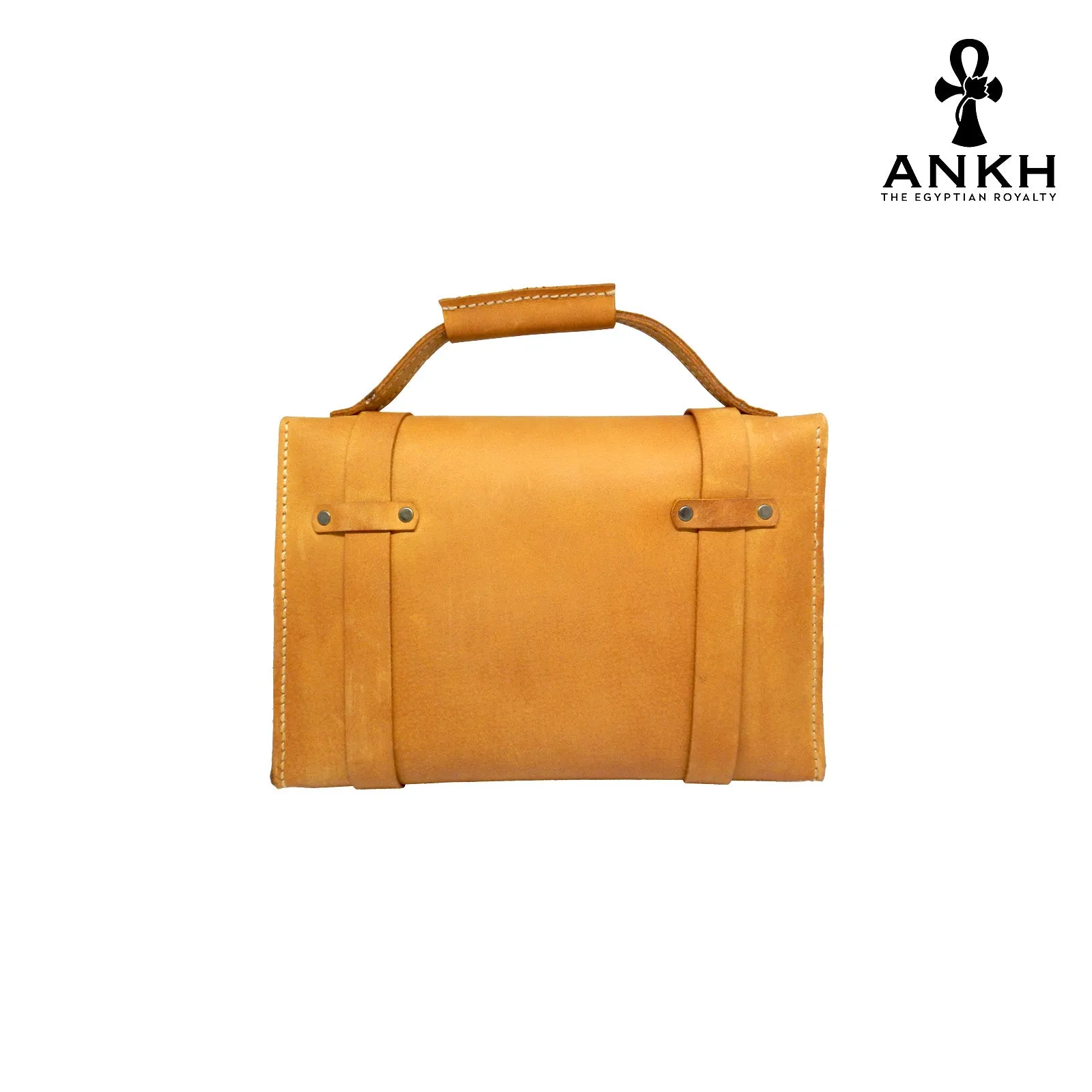 ANKH Hand-Made Genuine Leather Messenger Large Bag