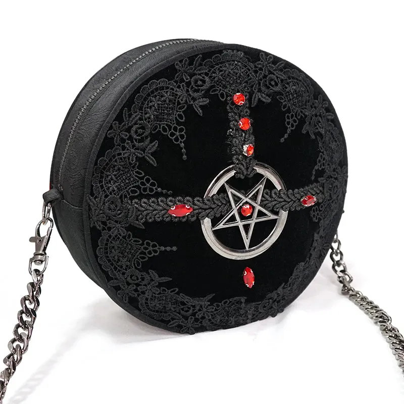 AS094 Gothic Everyday Round Bag