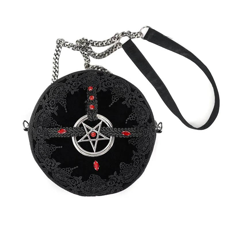 AS094 Gothic Everyday Round Bag
