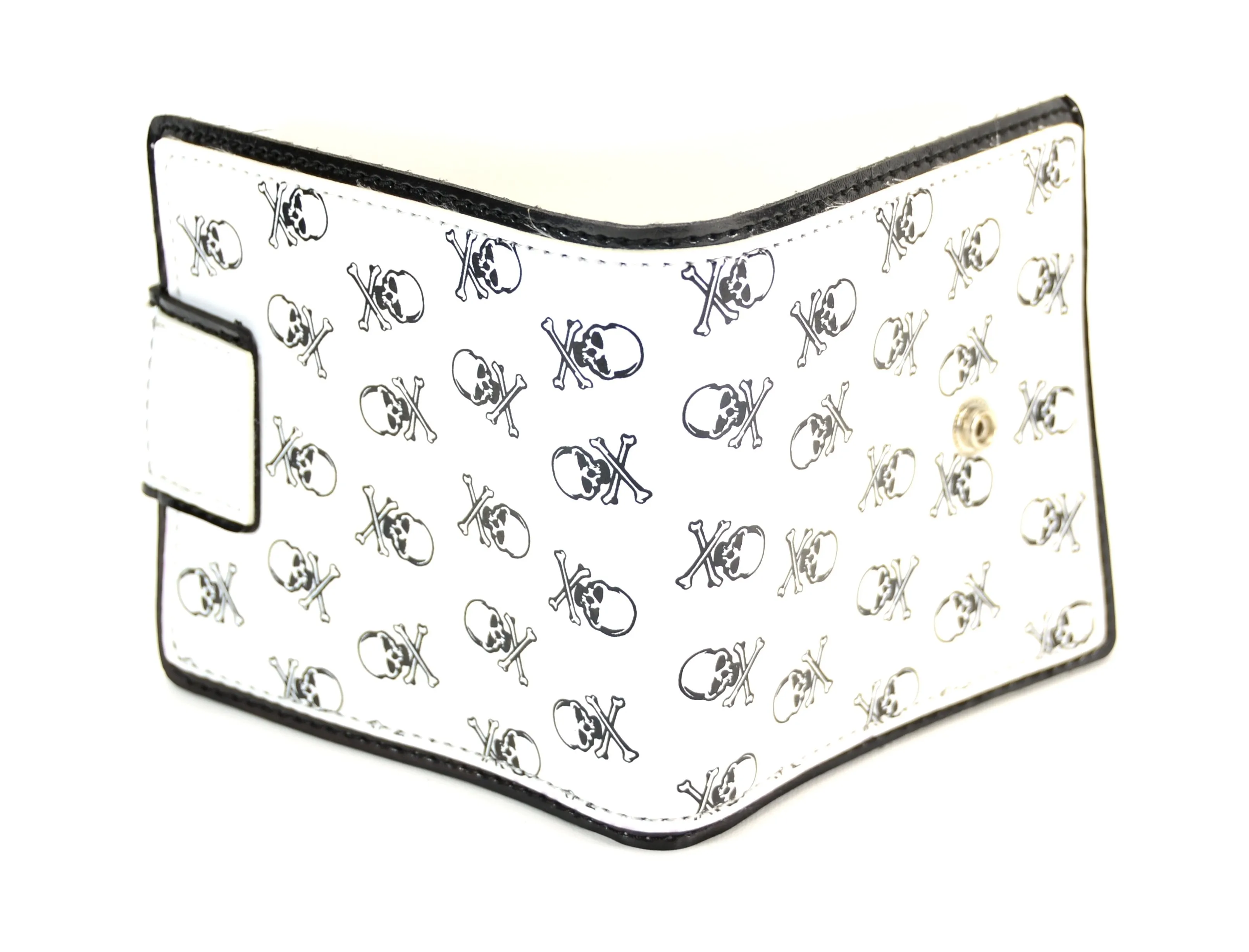 Assorted Color Wallet With Skull&Amp;Crossbone All Over