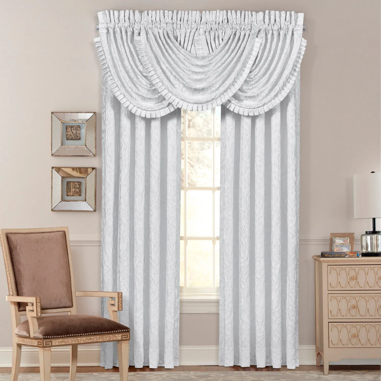 Astoria Window Waterfall Valance