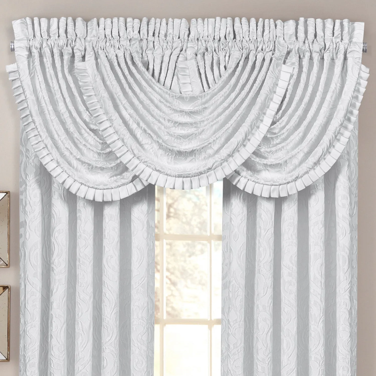 Astoria Window Waterfall Valance