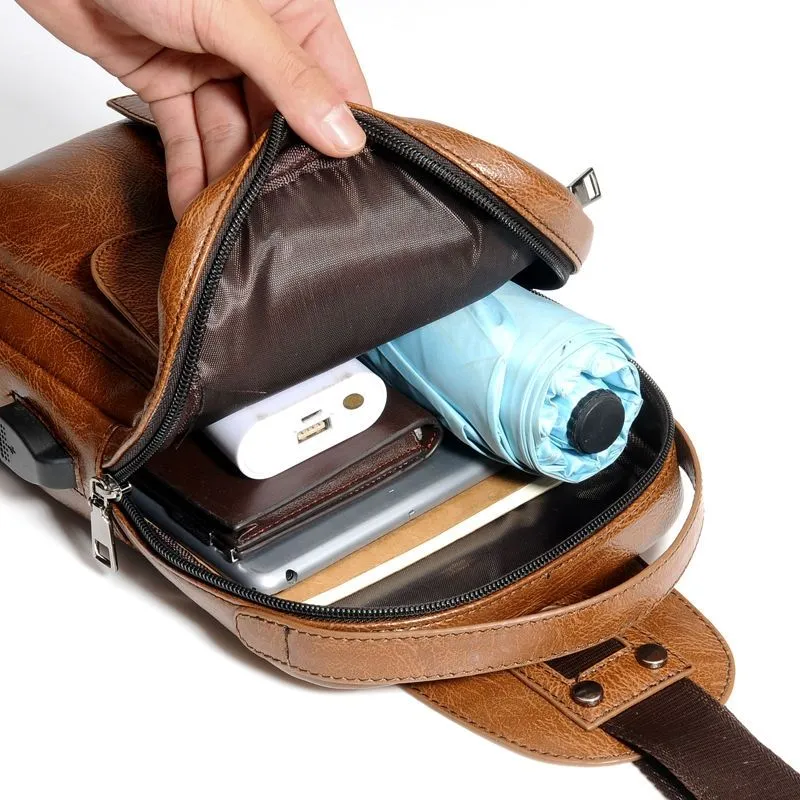Backpack Waist Shoulder bag compatible with Ebook, Tablet and for Blackview BV9600 (2019) - Black