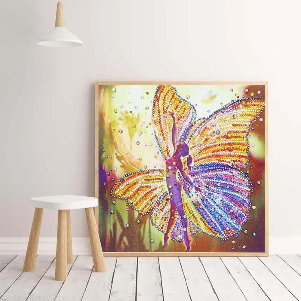 Beauty Butterfly 5D DIY Special Shaped Diamond Painting