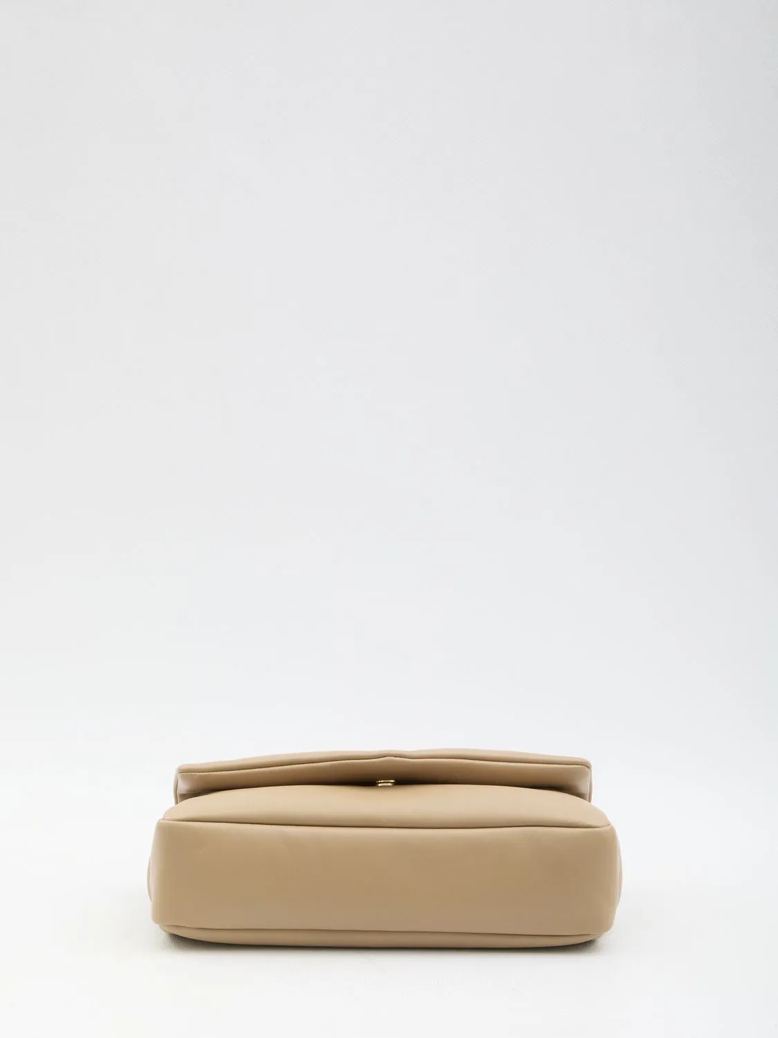 BEIGE CALYPSO LEATHER BAG