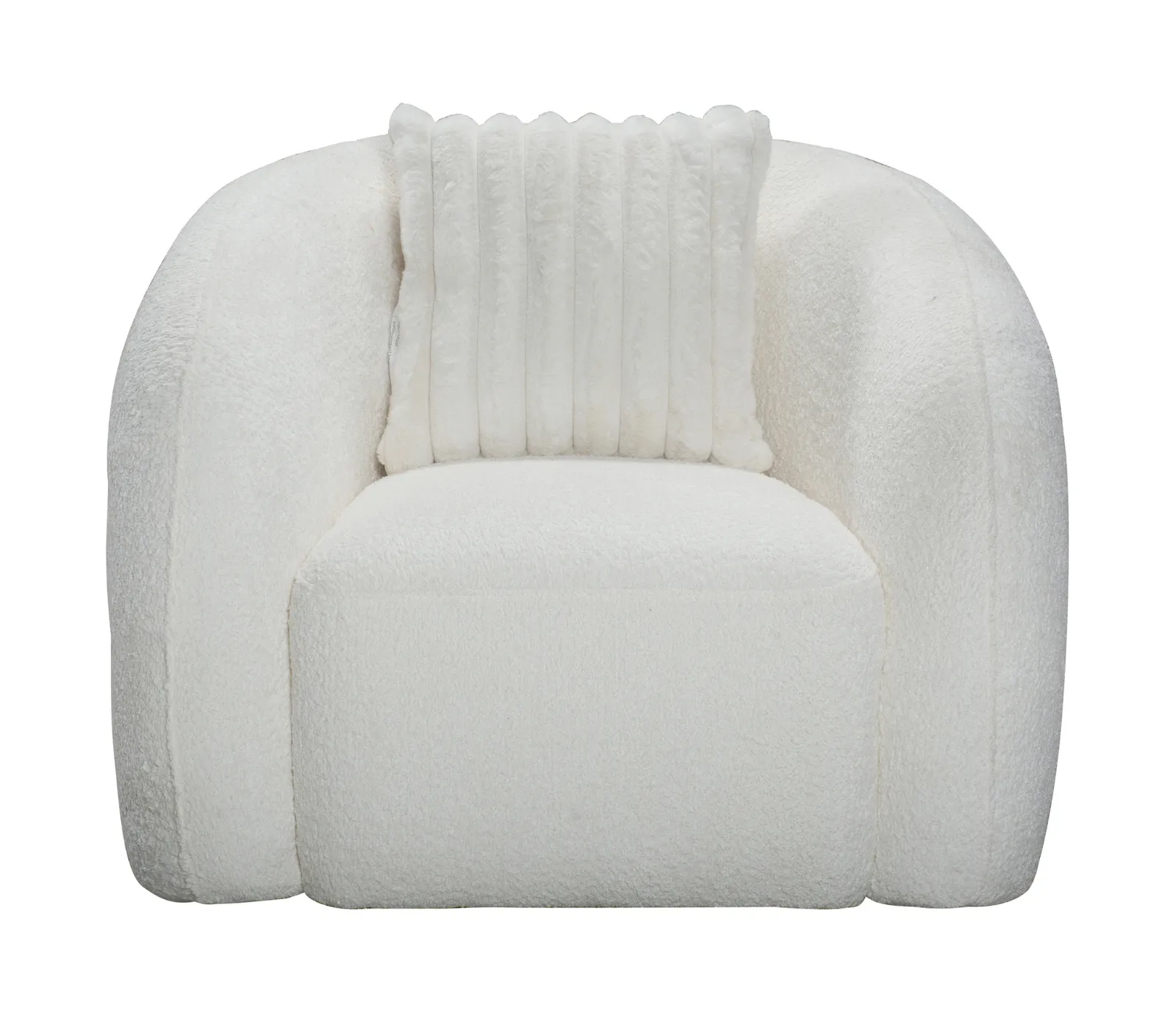 Bellini Chair - Ivory Boucle Fabric