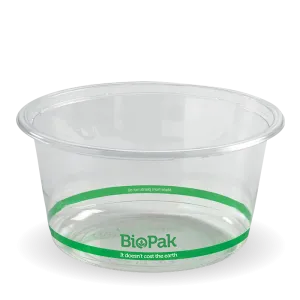 Biopak BioBowl Clear Wide 700ml 600pcs