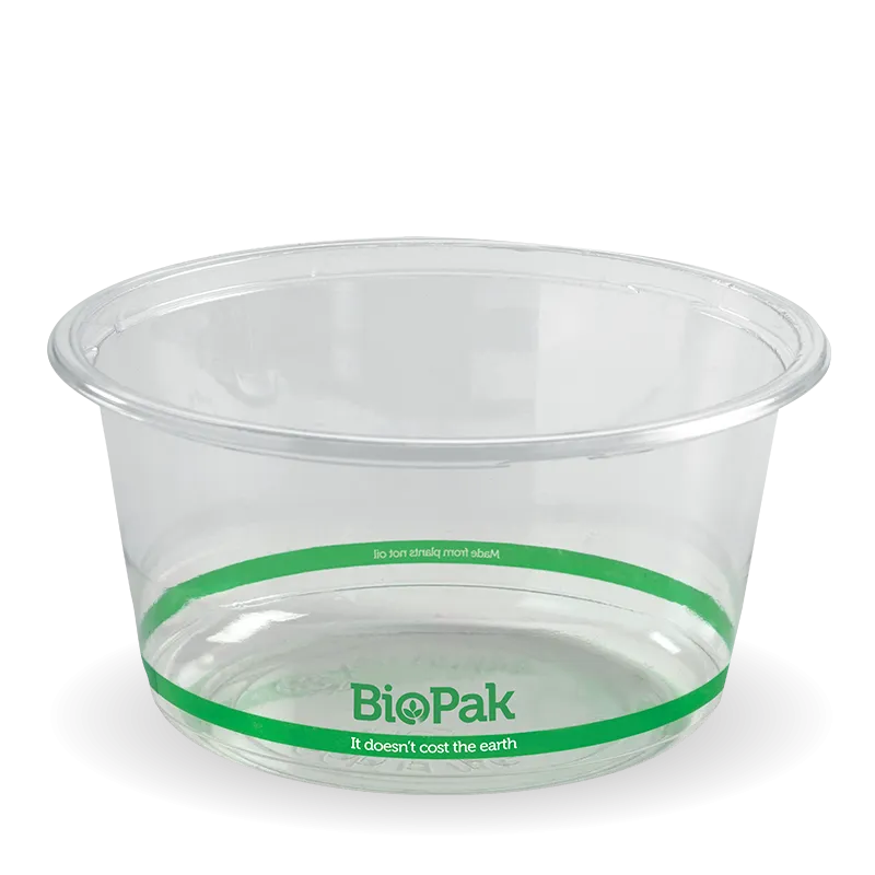 Biopak BioBowl Clear Wide 700ml 600pcs