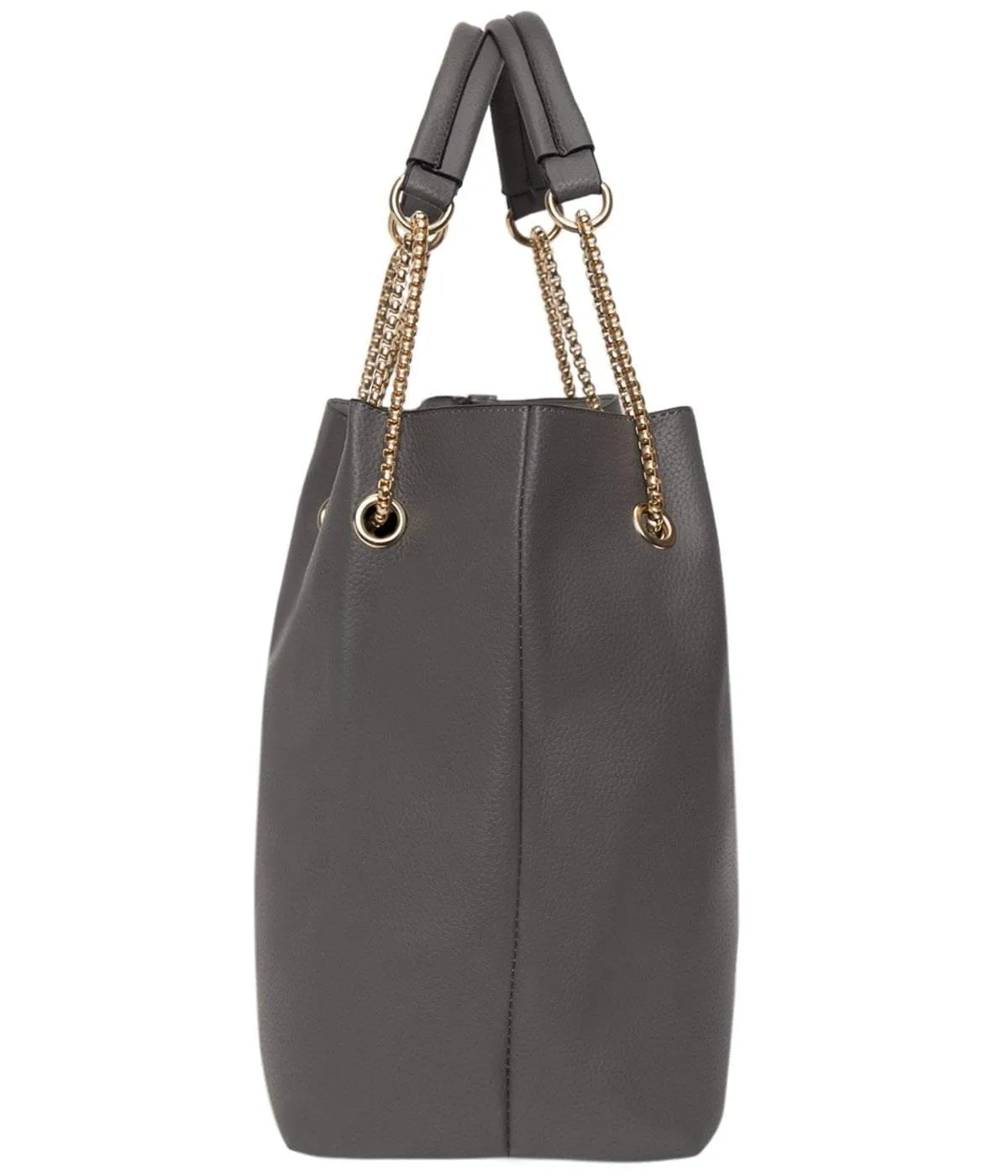 Black color Chain Tote Bag