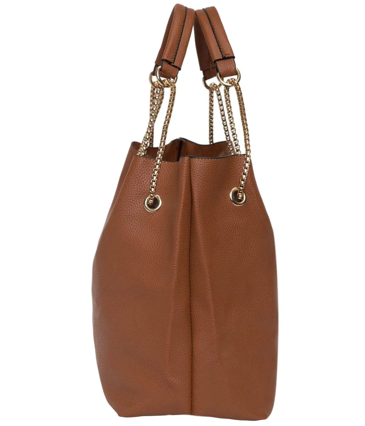 Black color Chain Tote Bag