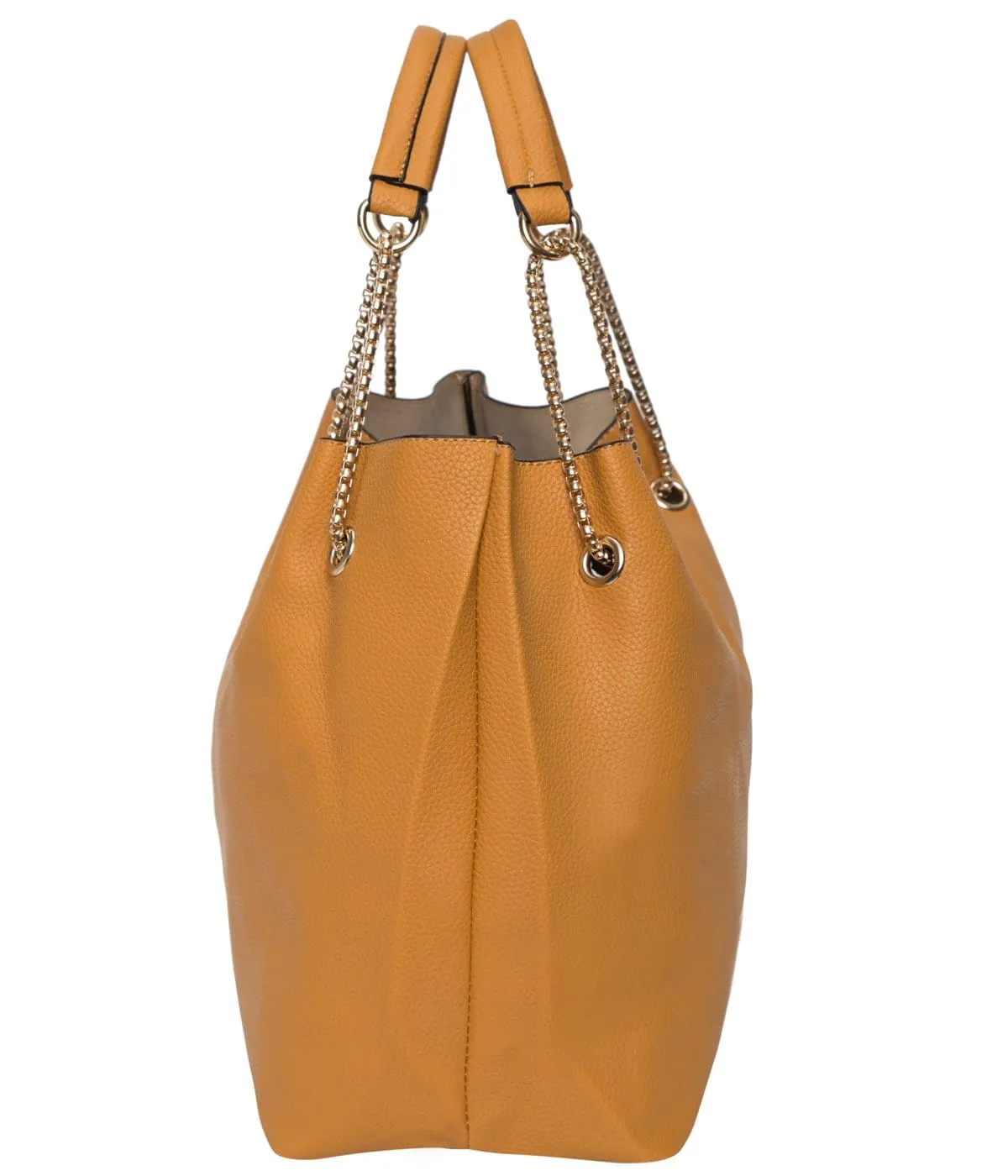 Black color Chain Tote Bag