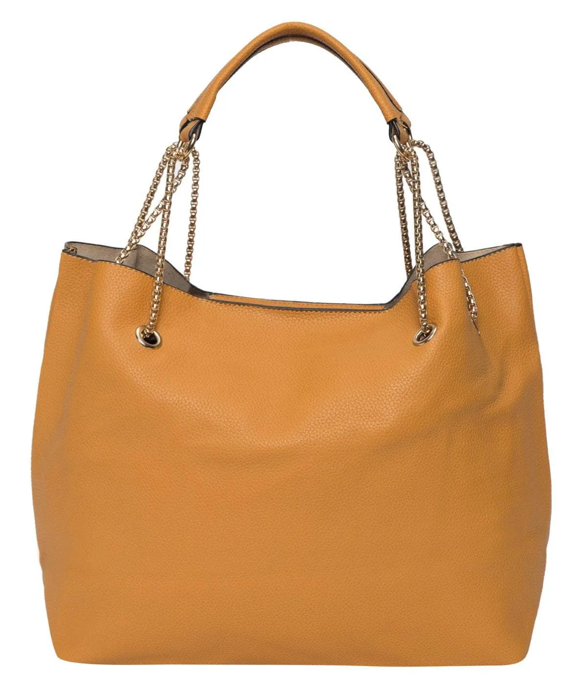 Black color Chain Tote Bag