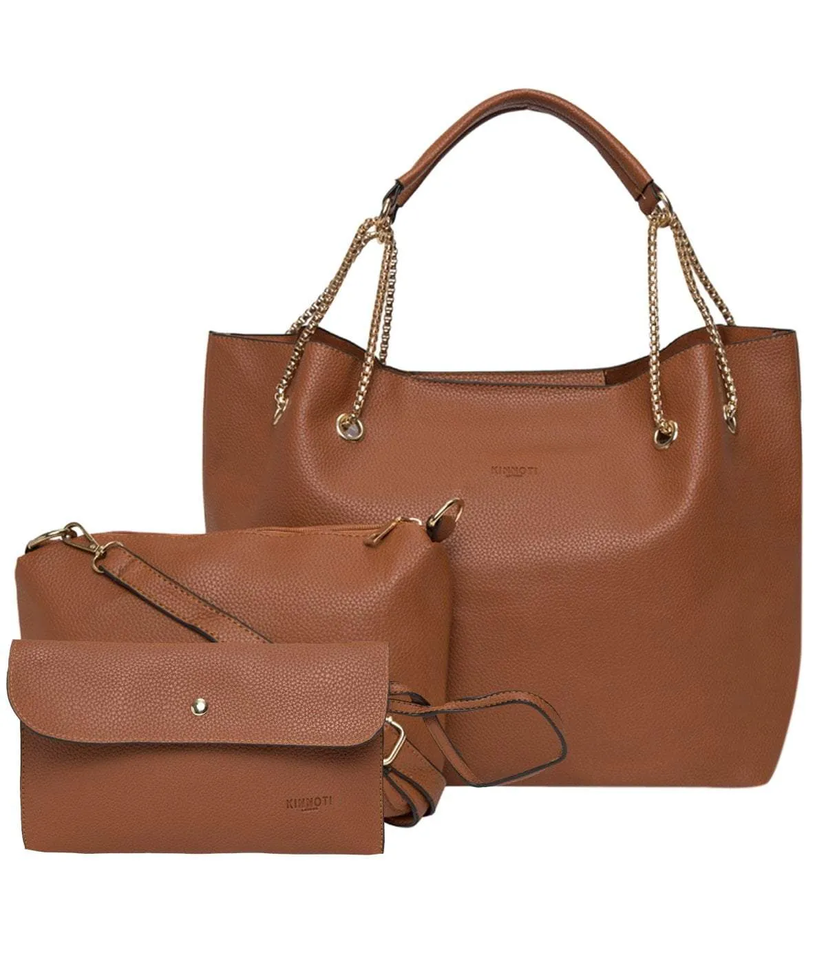 Black color Chain Tote Bag