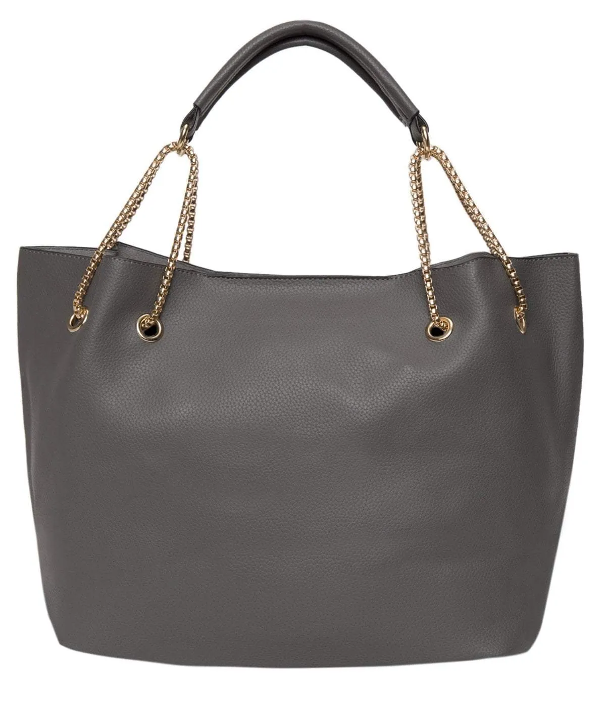 Black color Chain Tote Bag