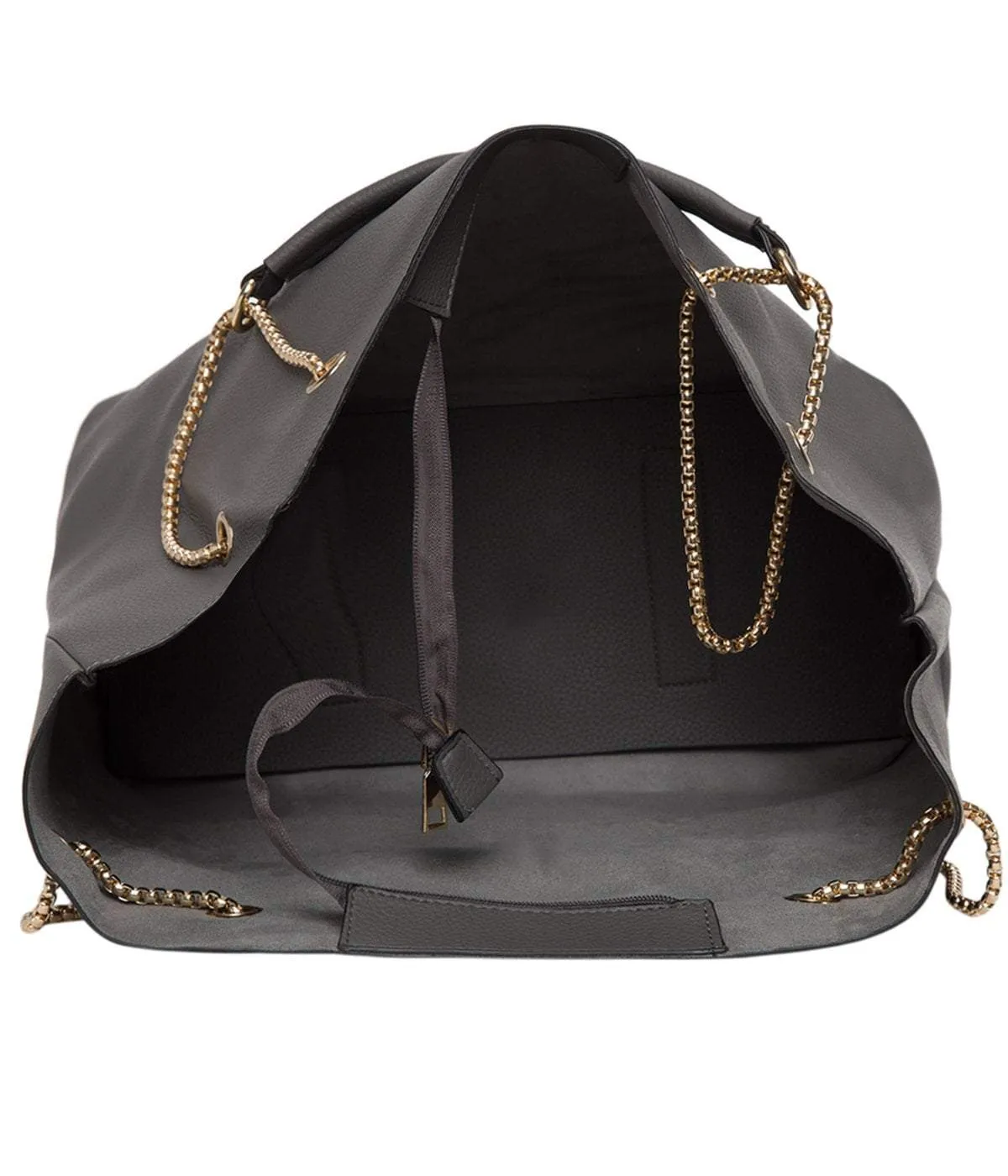 Black color Chain Tote Bag