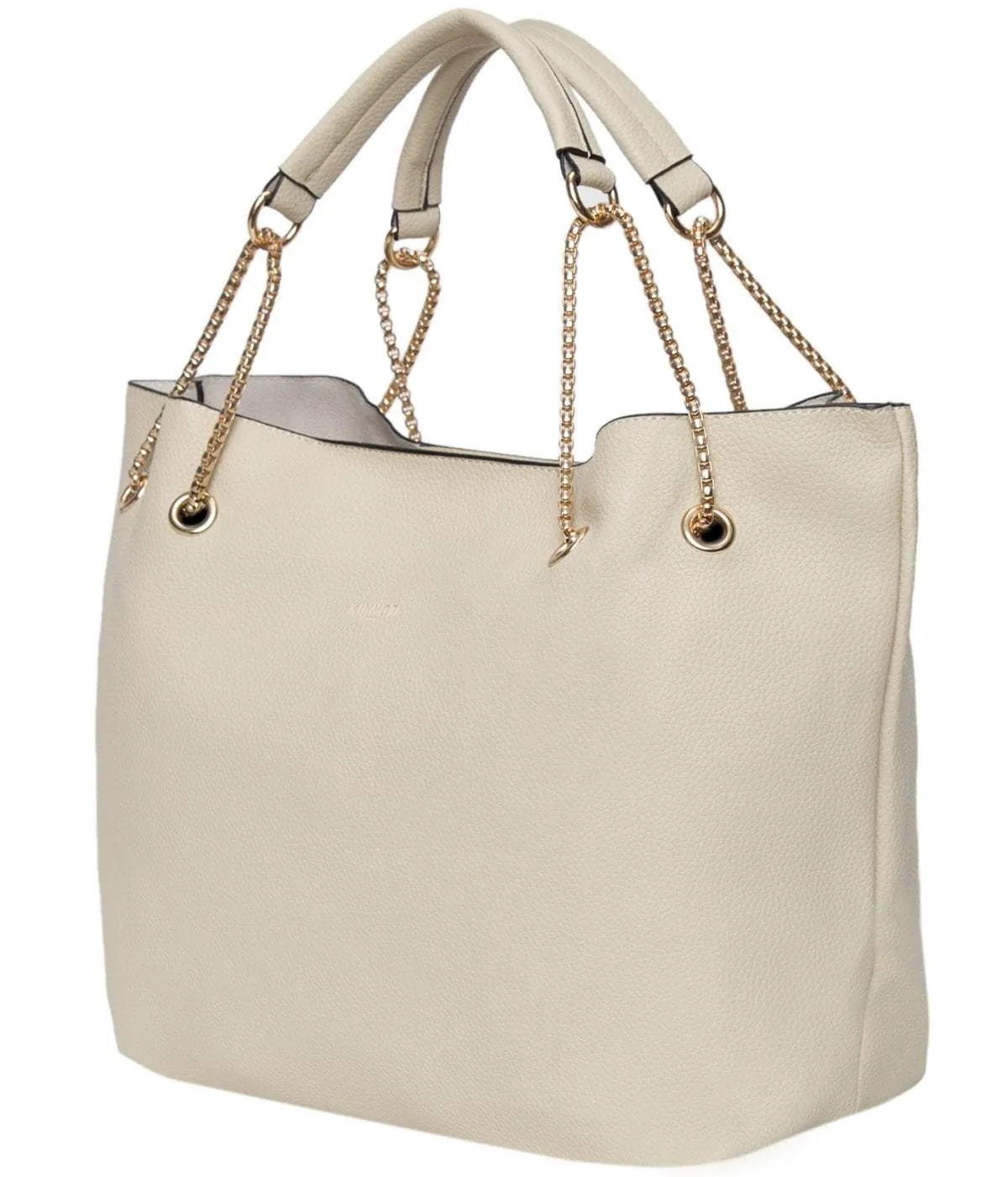 Black color Chain Tote Bag