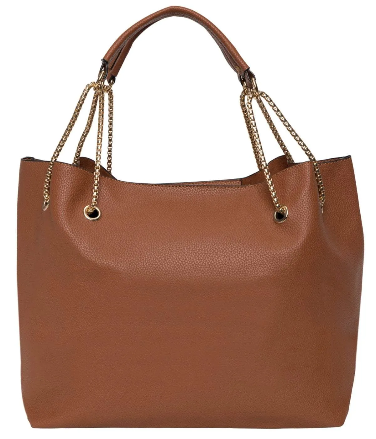Black color Chain Tote Bag