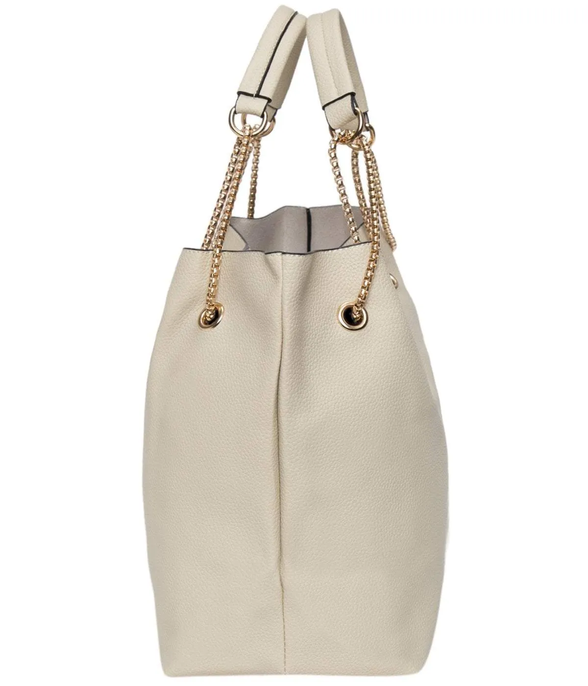 Black color Chain Tote Bag