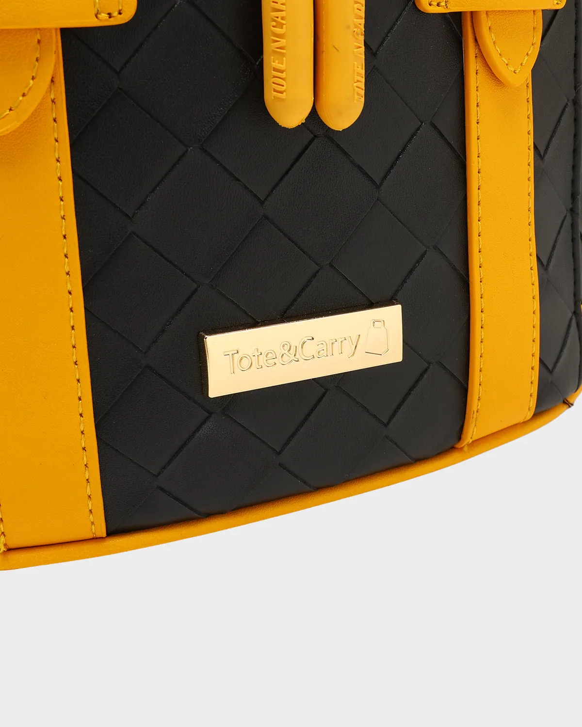 Bodega Explorer Kid's Backpack in Black & Yellow