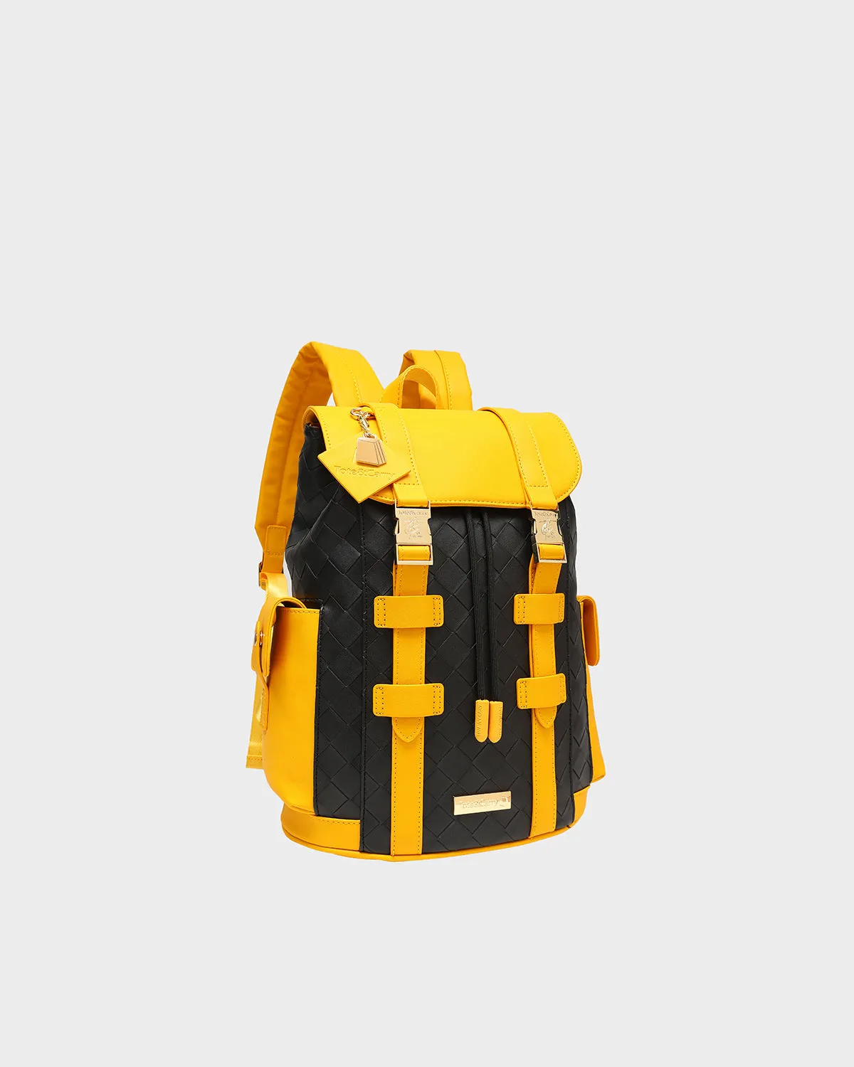 Bodega Explorer Kid's Backpack in Black & Yellow
