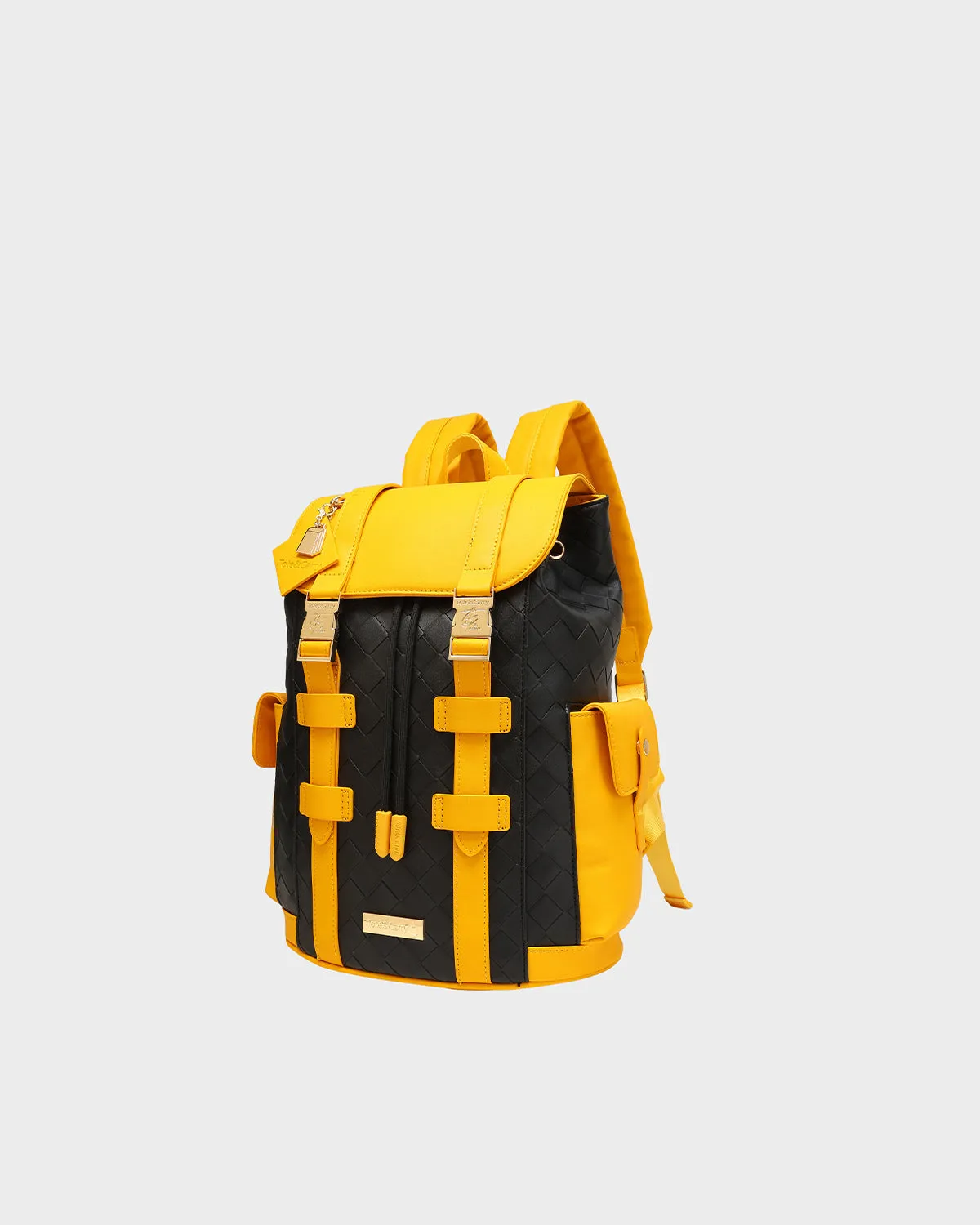 Bodega Explorer Kid's Backpack in Black & Yellow