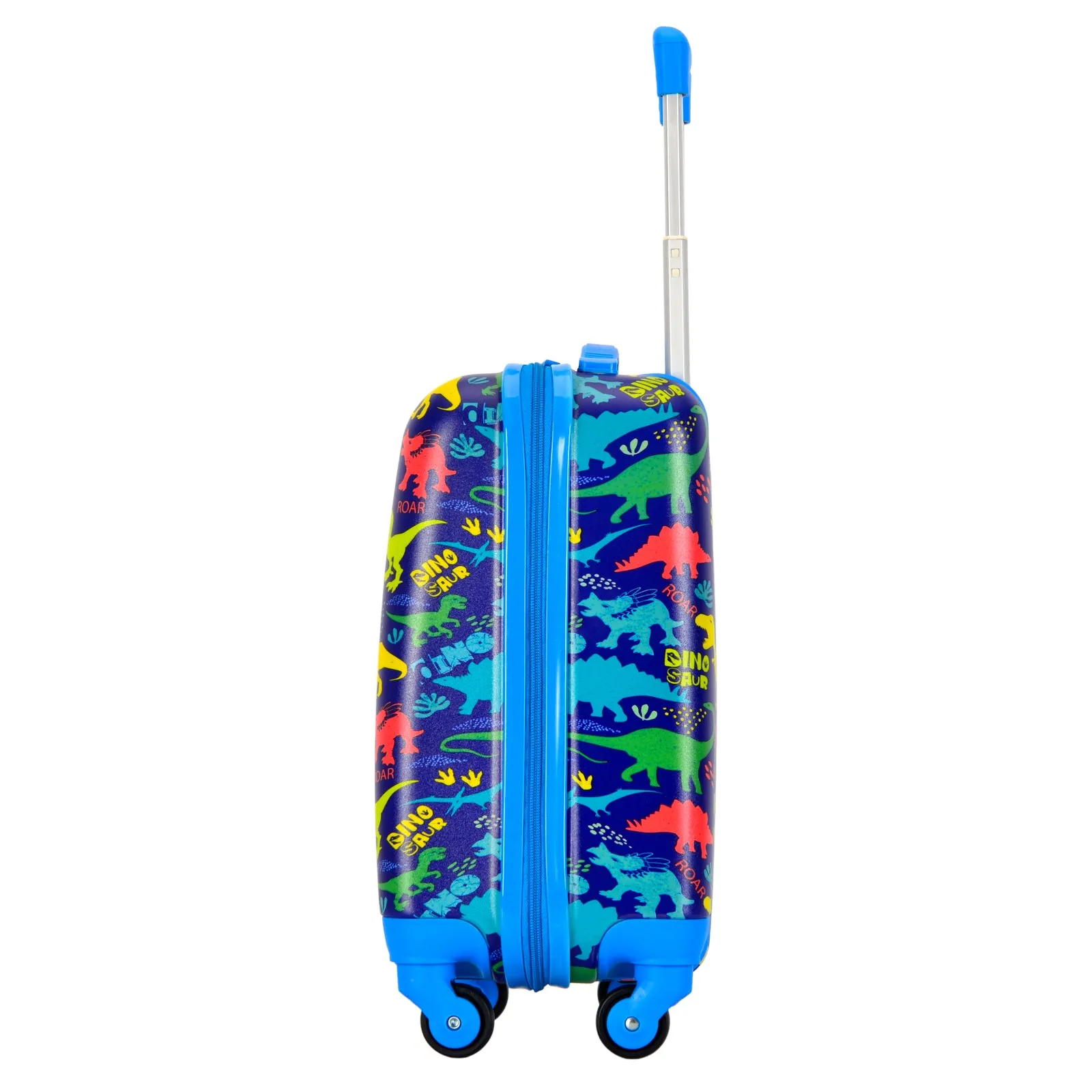 BONTOUR 2 pcs kids' luggage set, backpack   trolley, scratch-resistant (Dinosaur A)