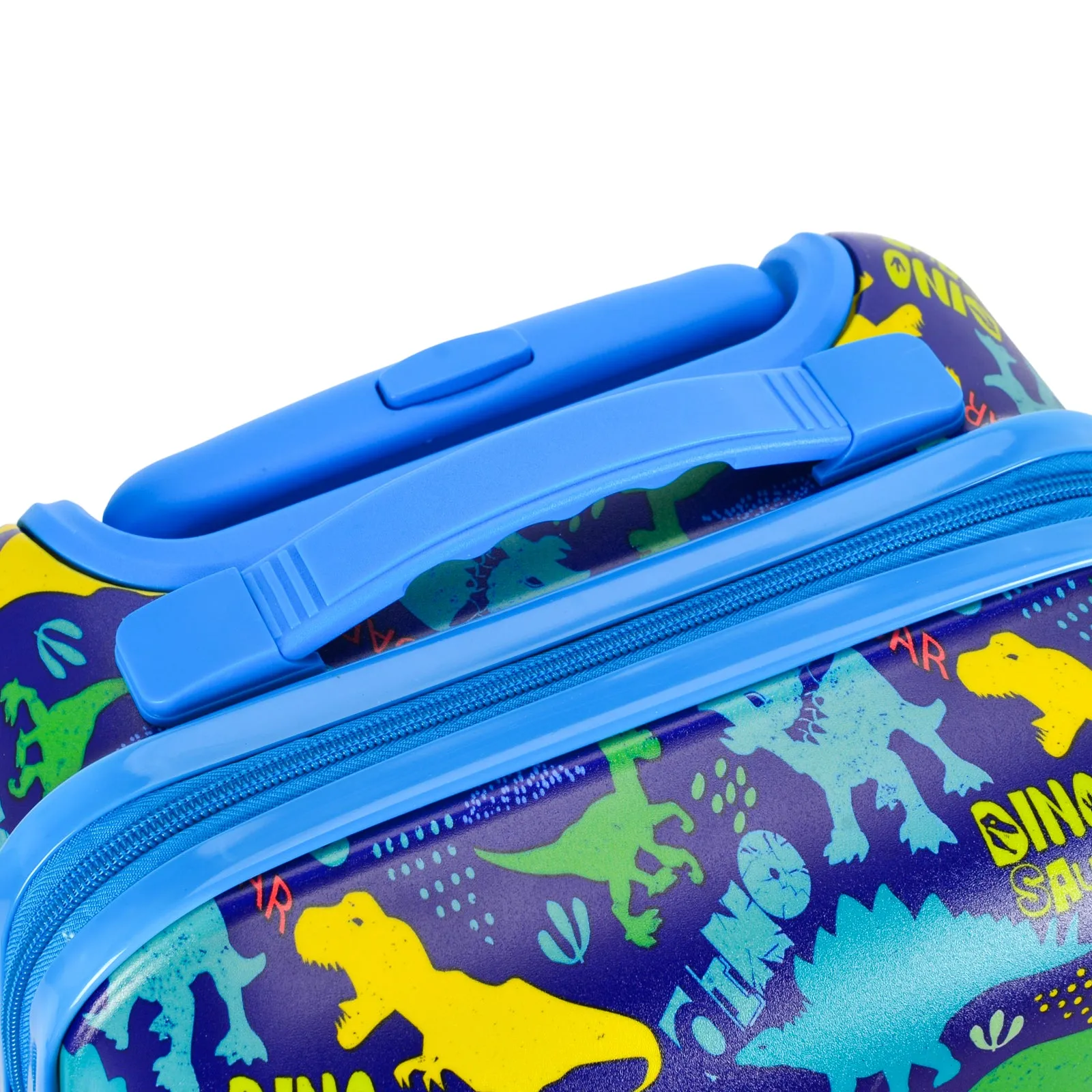 BONTOUR 2 pcs kids' luggage set, backpack   trolley, scratch-resistant (Dinosaur A)