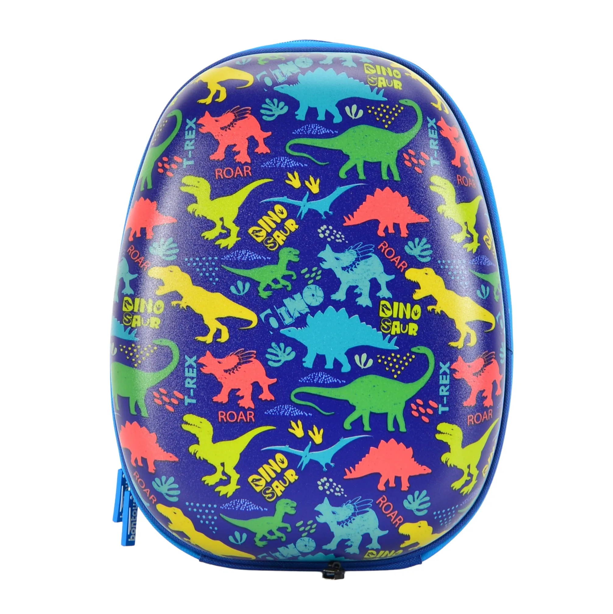 BONTOUR 2 pcs kids' luggage set, backpack   trolley, scratch-resistant (Dinosaur A)