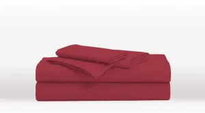 Burgundy Queen Size Classic Sheet Set