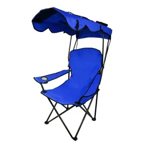 Camping Chair With Adjustable Shade Canopy Ccwc-B