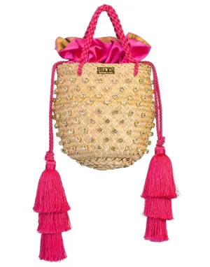 Carol Cry Small Tassel - Biscotto Rose