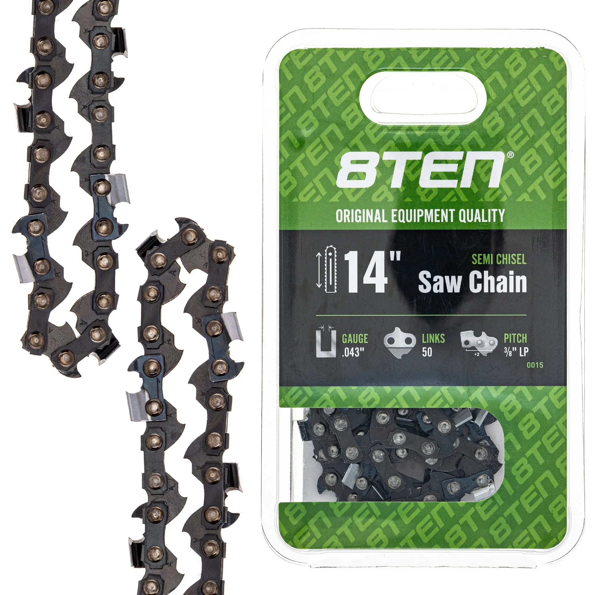 Chainsaw Chain 14 Inch .043 3/8 LP 50DL For Stihl Homelite 61PMM350E H3850 61PMM350 36100050050 | 2-PACK