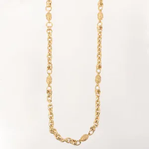 CHANEL 1994 Made Mini Cc Mark Design Chain Necklace