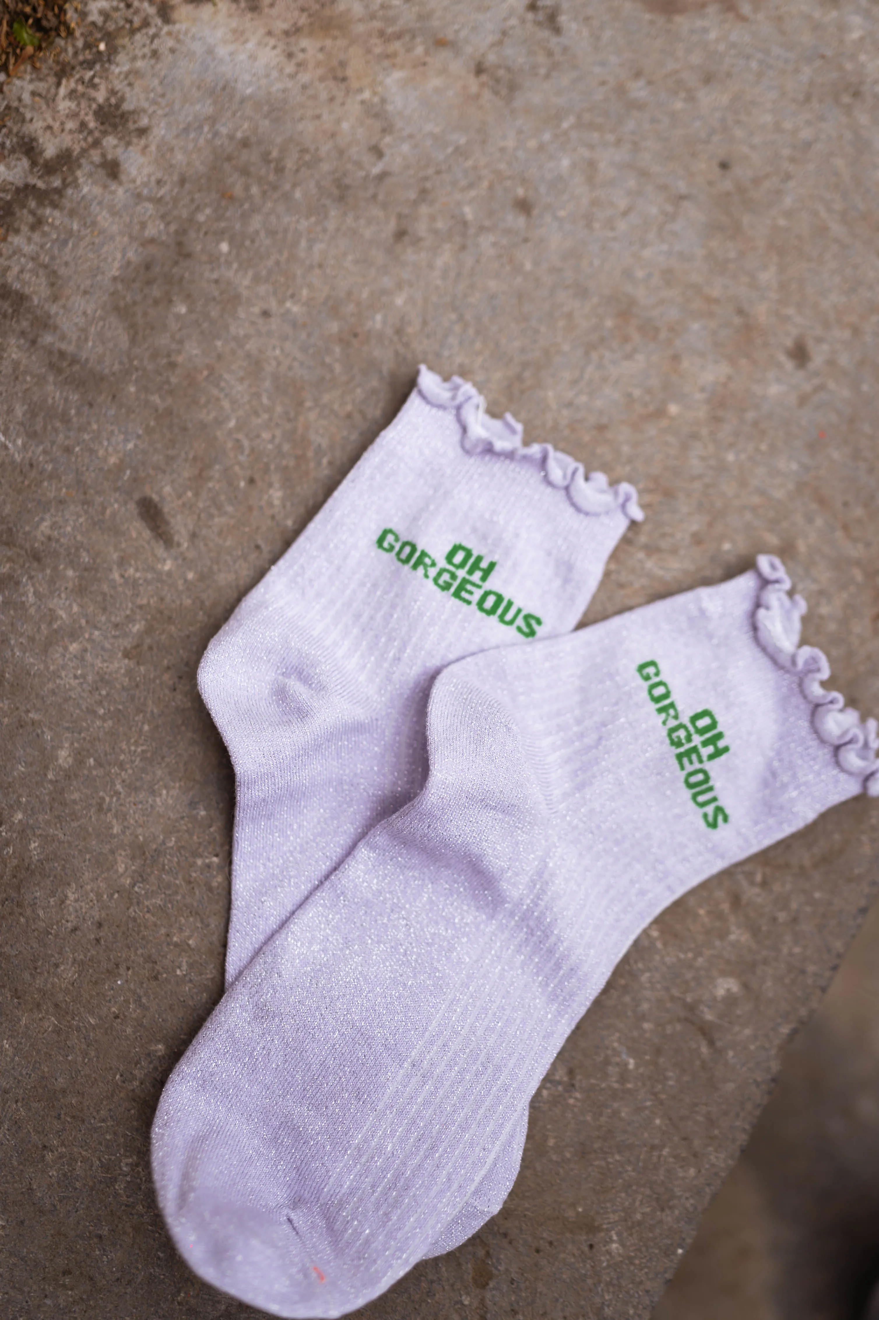 Chaussettes Gorgeous - lilas