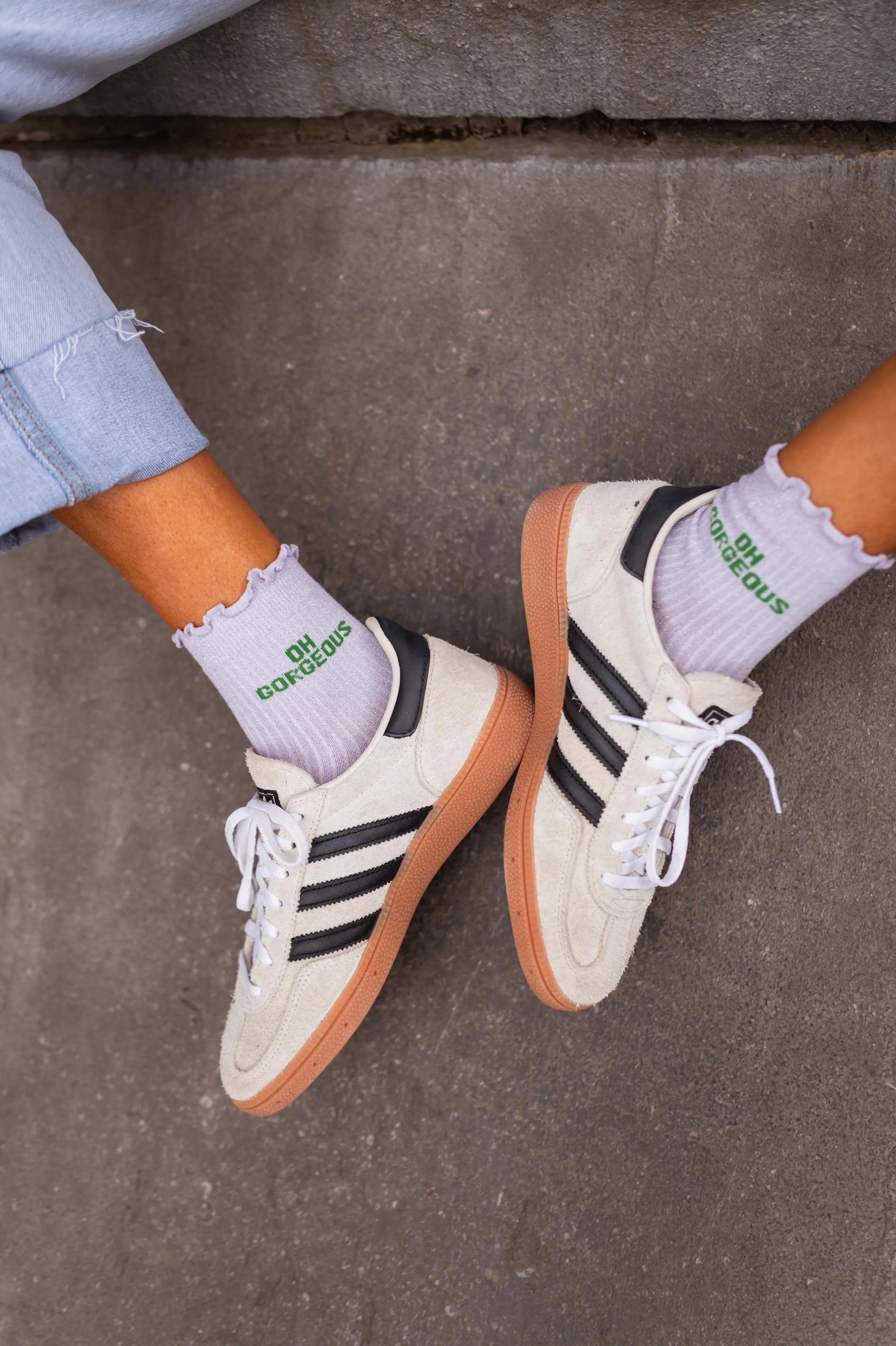 Chaussettes Gorgeous - lilas