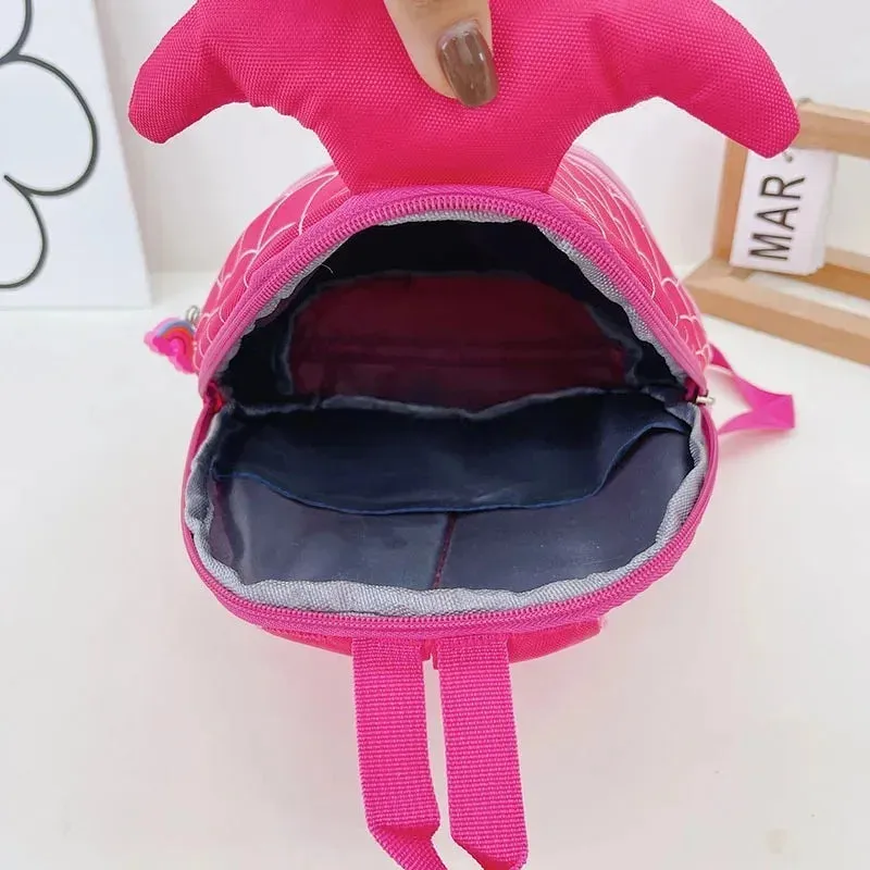 Children's Zipper Has Compartments School Bag Kindergarten Cartoon Cute Mermaid Backpack Purse Girls Bag Kindergarten Baby Bag