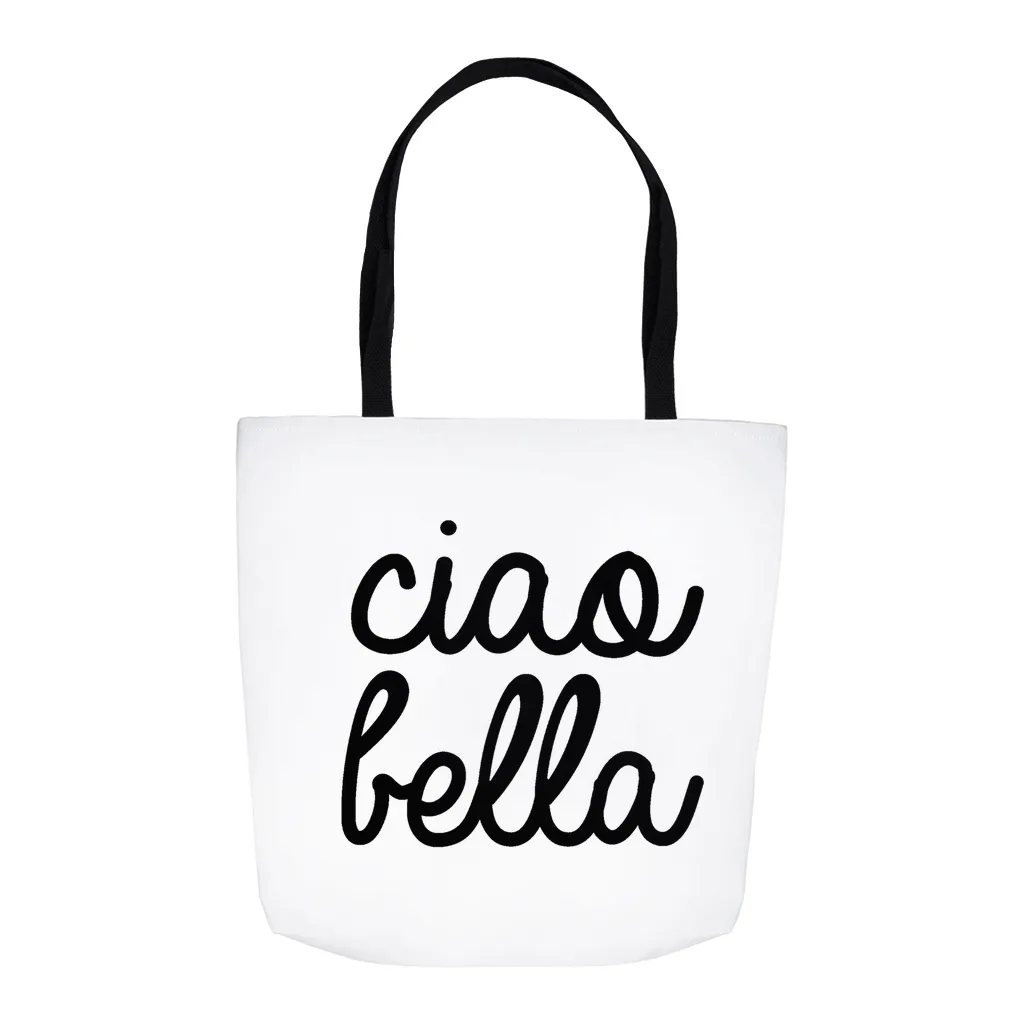 Ciao Bella Tote Bag - White