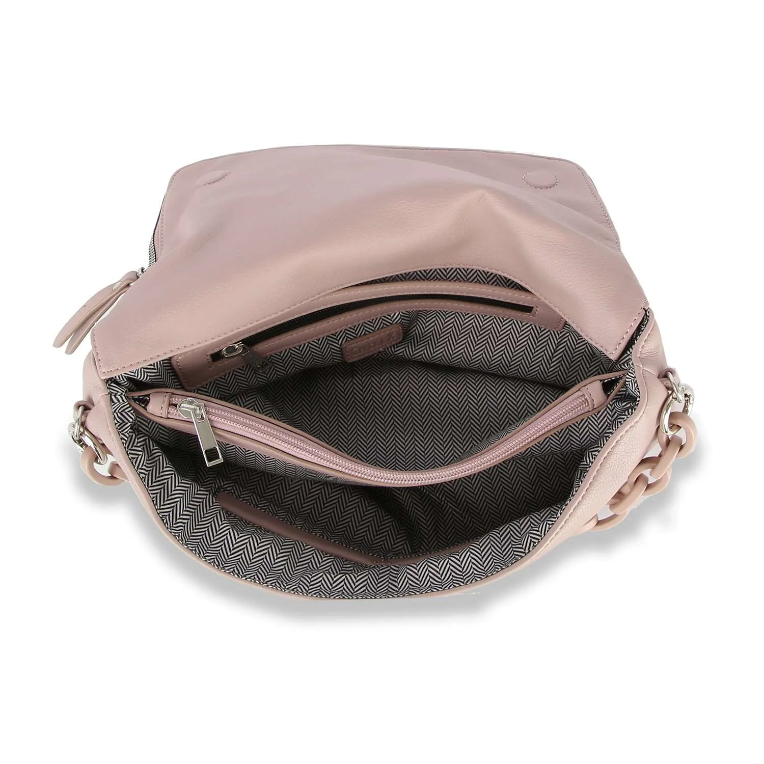 Courtney  Olive Chain Handle Shoulder Bag: Olive