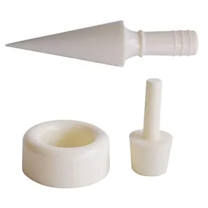 Crispy Waffle Cone Mold Kit Plastic Cream Horn Mold Cone Roller Egg Roll DIY Mold Kitchen Cooking Baking Decorating Accessory 3Pcs