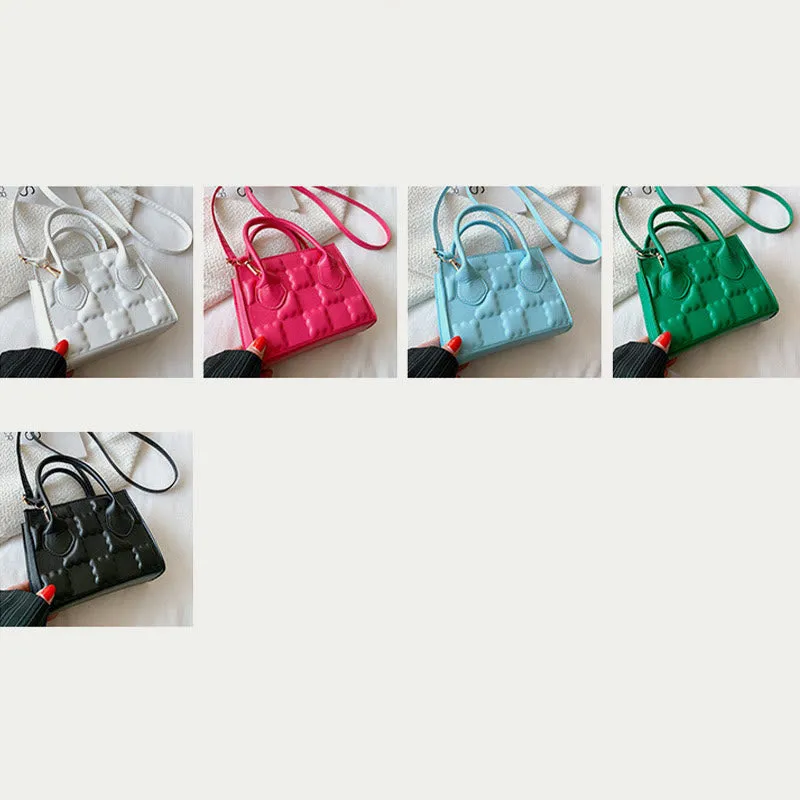 Crossbody Bag For Women Cookie Pattern Solid Color Daily Bag