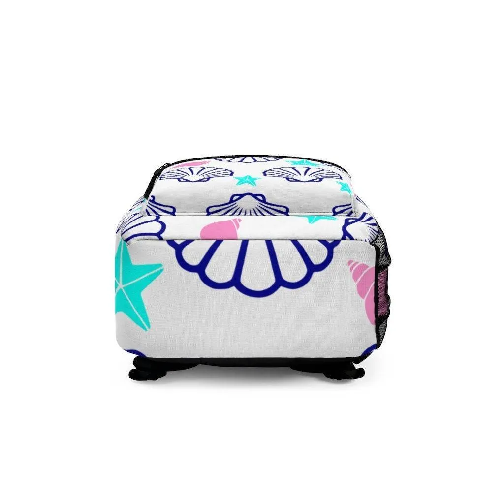 Cute Beach Happy Backpack, College Backpack, Teens Backpack everyday use, Travel Backpack, Weekend bag, Laptop Backpack